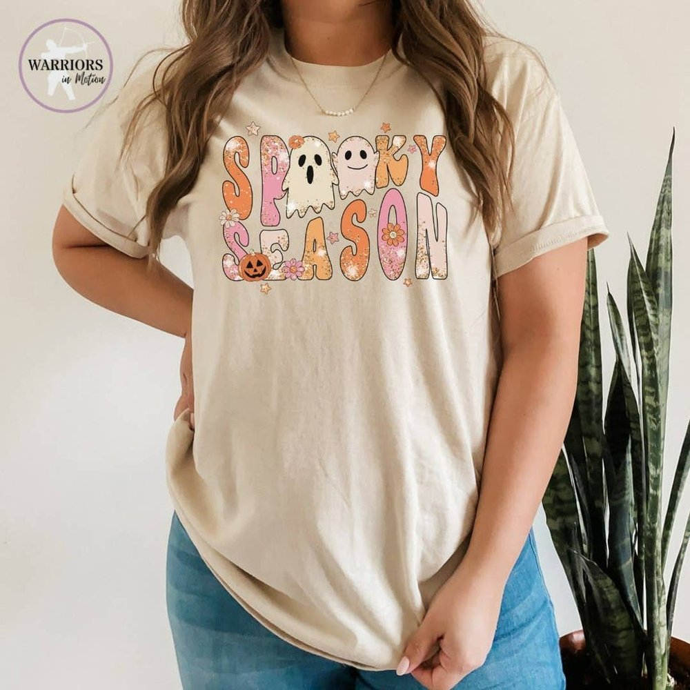 Spooky Season Shirt, Halloween Tshirt, Ghost Tees, Unisex